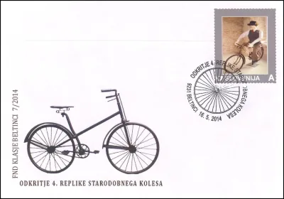 ODKRITJE 4. REPLIKE STARODOBNEGA KOLESA